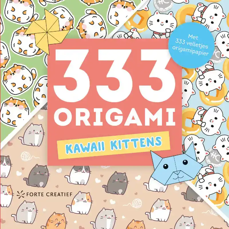 333 ORIGAMI KAWAII KITTENS