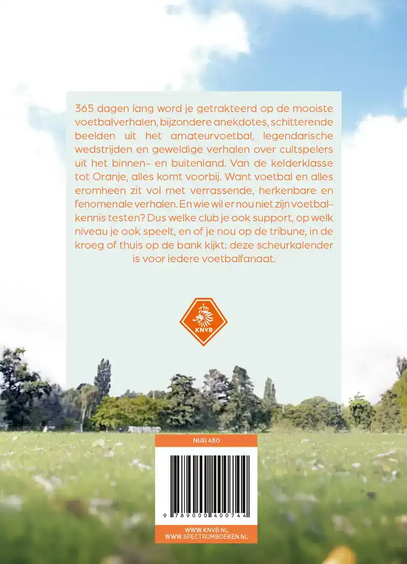 DE OFFICIELE VOETBAL SCHEURKALENDER 2026