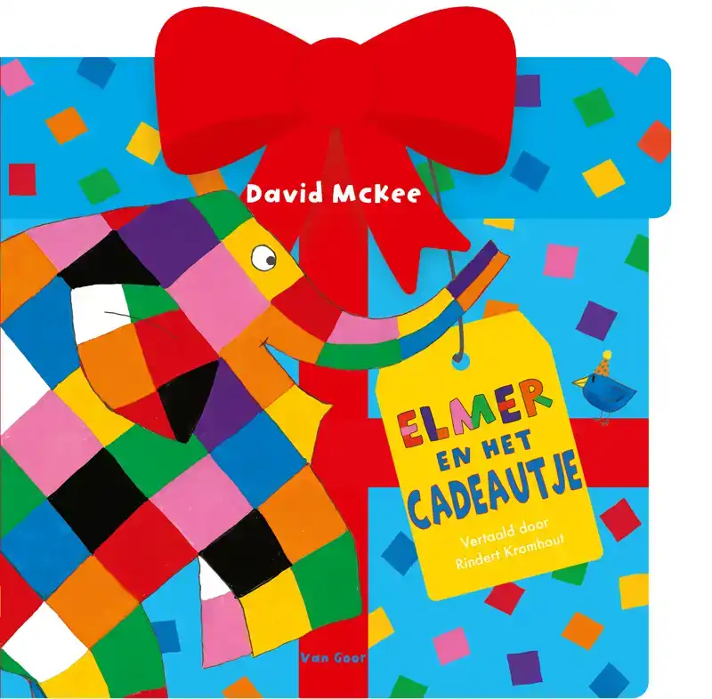 ELMER EN HET CADEAUTJE - KARTONBOEK