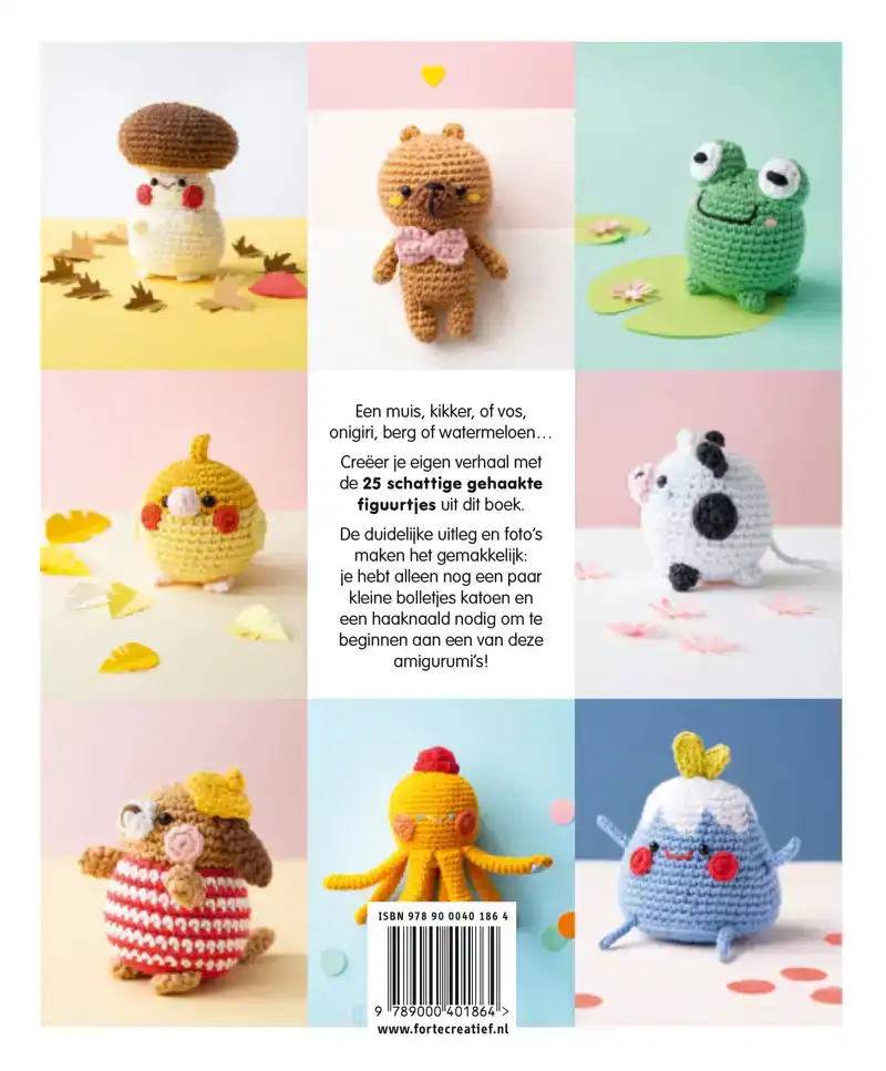 AMIGURUMI BOLLETJESDIEREN HAKEN