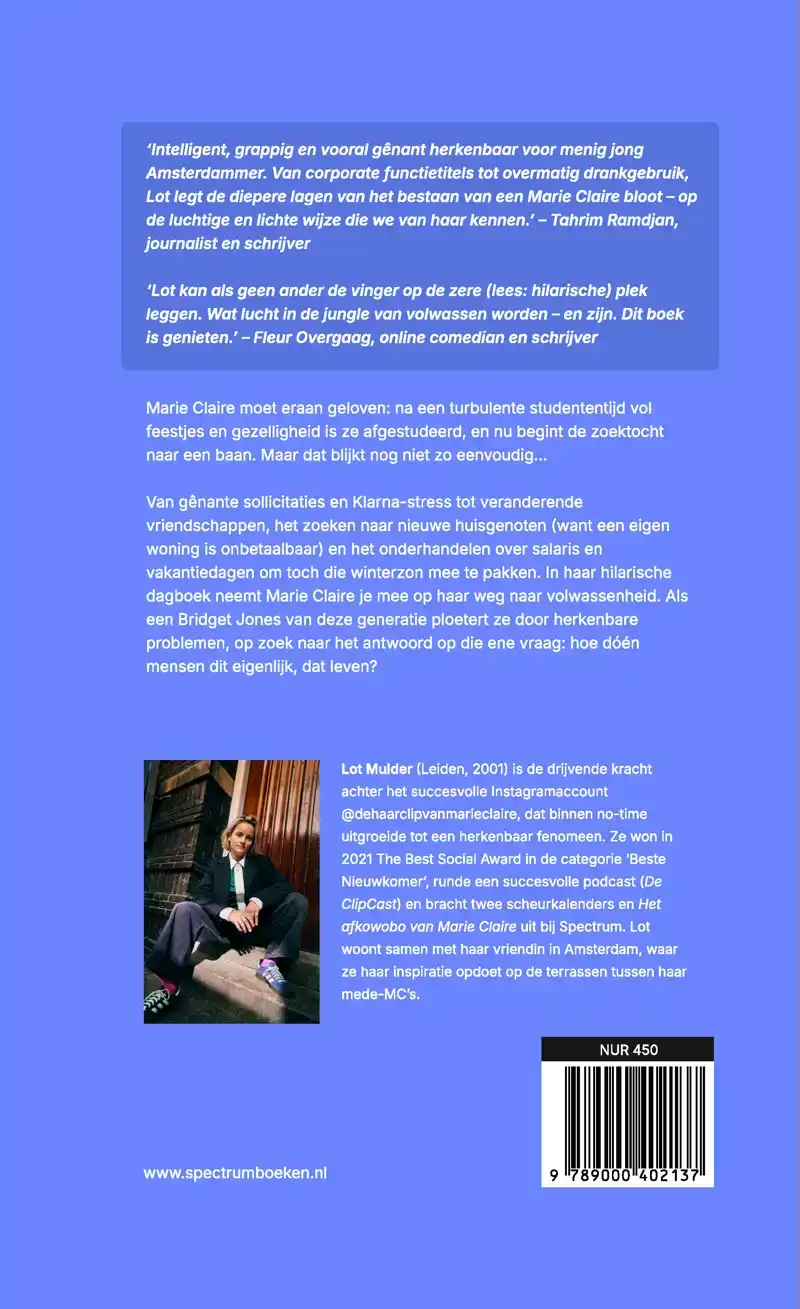 HET DAGBOEK VAN (DE HAARCLIP VAN) MARIE CLAIRE