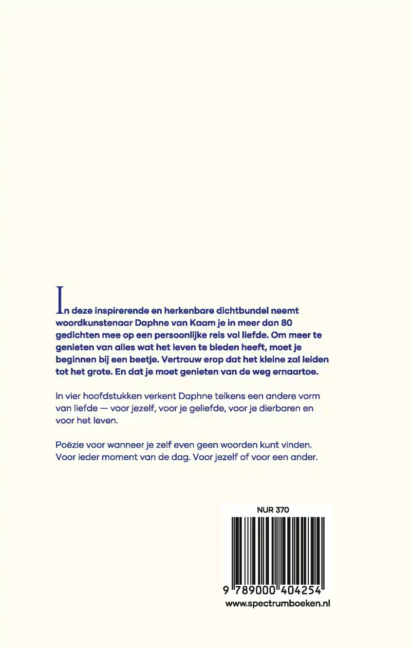 ALLES BEGINT BIJ EEN BEETJE LIEFDE...