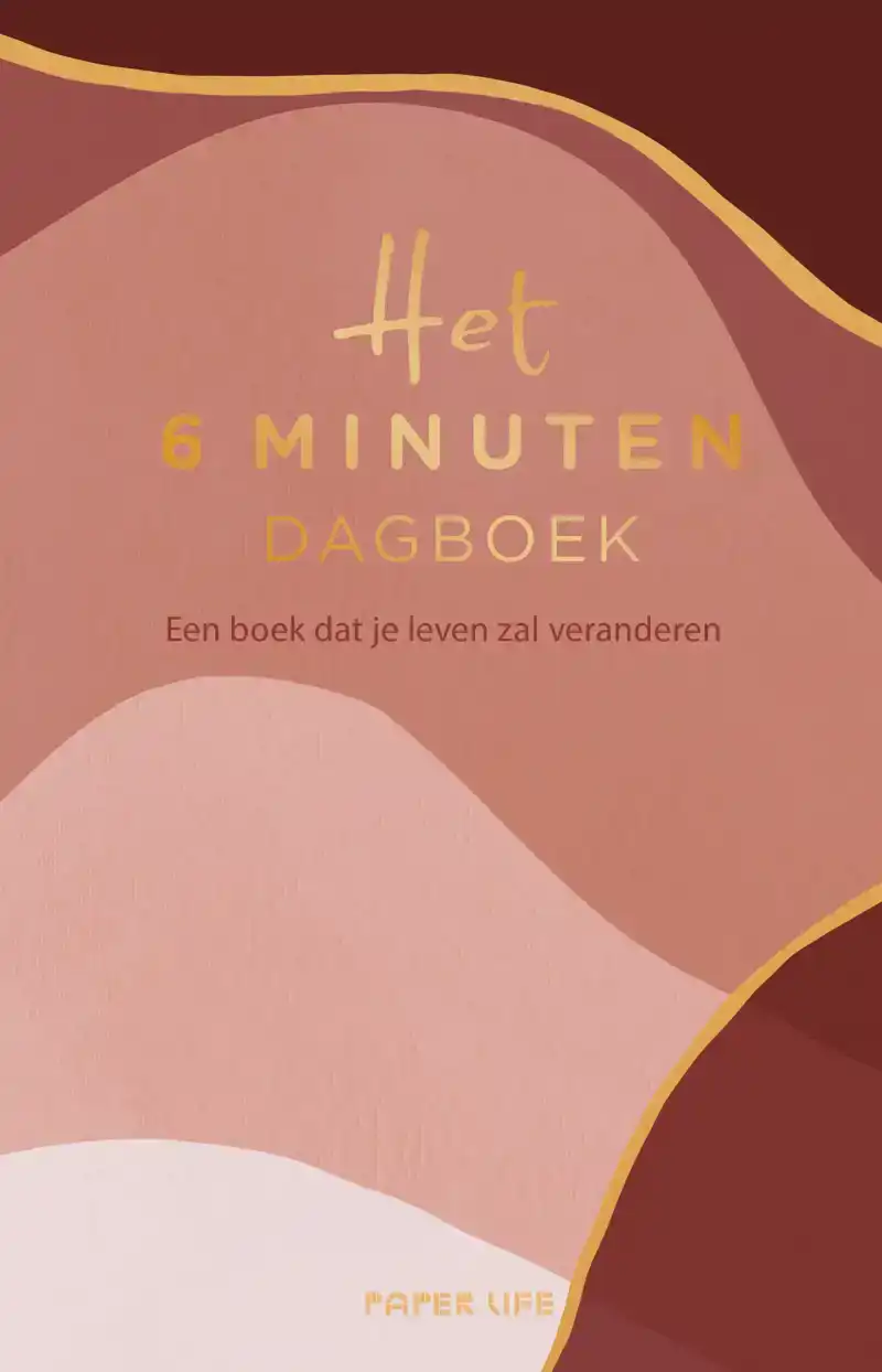 HET 6 MINUTEN DAGBOEK - MOKKA EDITIE