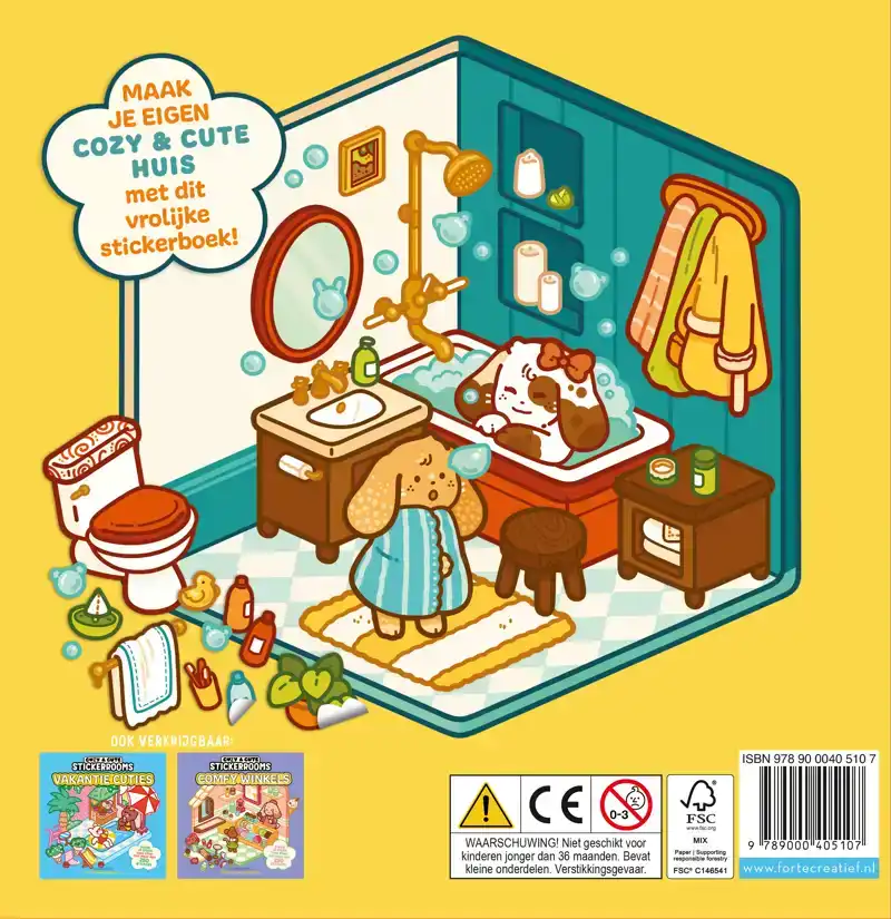 COZY & CUTE STICKERROOMS - HAPPY HUIS