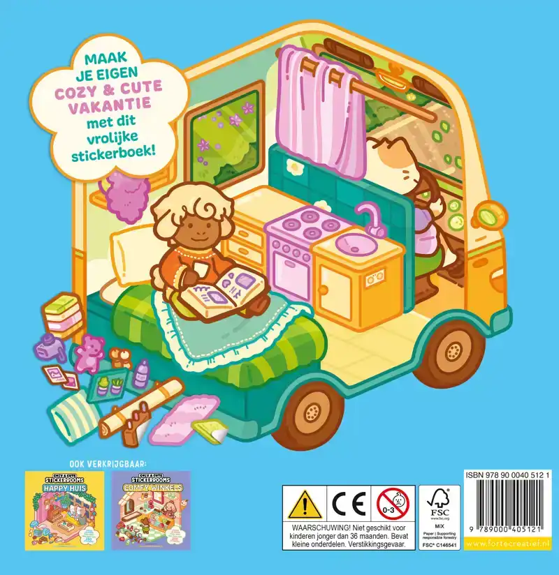 COZY & CUTE STICKERROOMS - VAKANTIE CUTIES