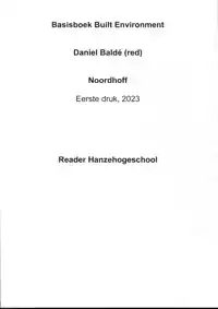 BUILT ENVIRONMENT - BOM HANZEHOGESCHOOL