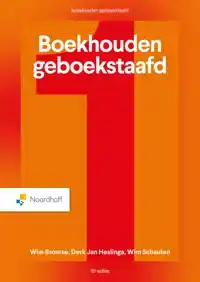 BOEKHOUDEN GEBOEKSTAAFD
