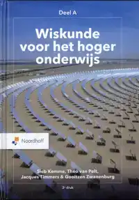 WISKUNDE VOOR HET HOGER ONDERWIJS A