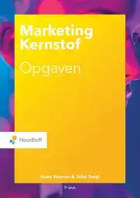 MARKETING KERNSTOF OPGAVEN