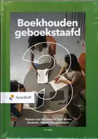 BOEKHOUDEN GEBOEKSTAAFD