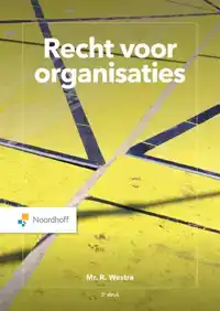 RECHT VOOR ORGANISATIES