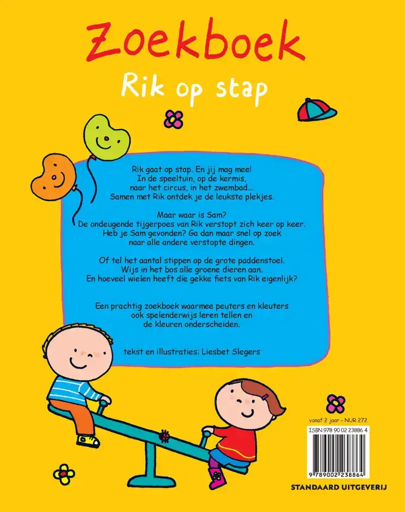 ZOEKBOEK RIK OP STAP
