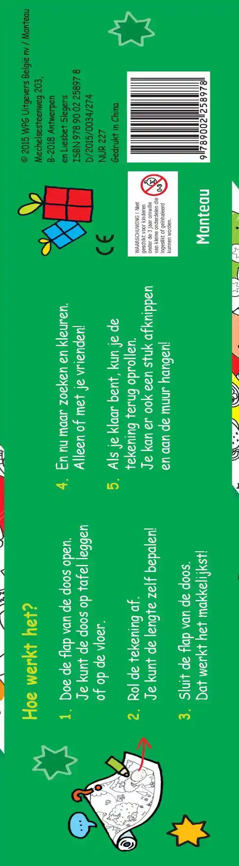 KLEURROL RIK EN DE KERSTMAN