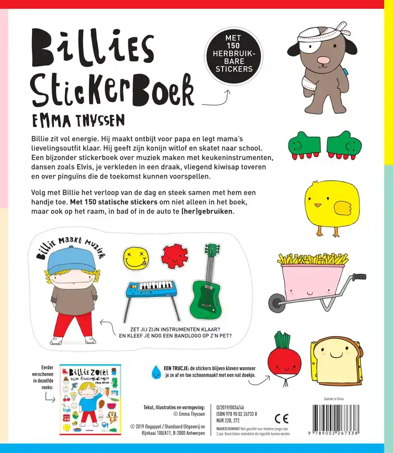 BILLIE'S STICKERBOEK