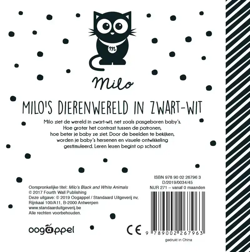 MILO'S DIERENWERELD IN ZWART-WIT