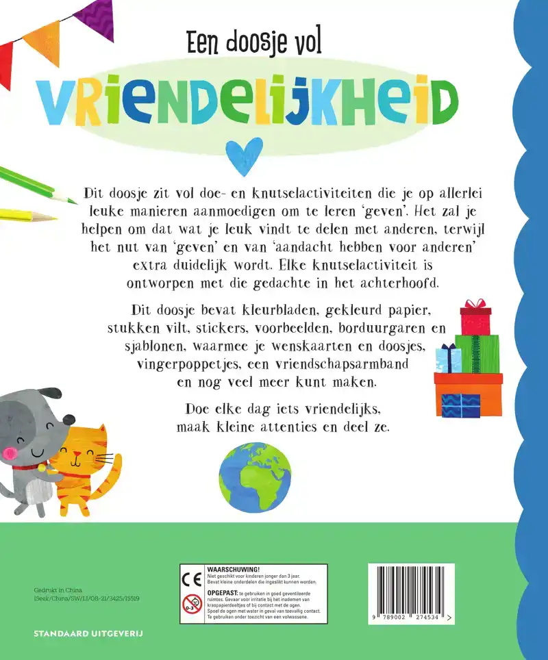 MIJN KNUTSELATELIER MINDFULNESS - EEN DOOSJE VOL VRIENDELIJK