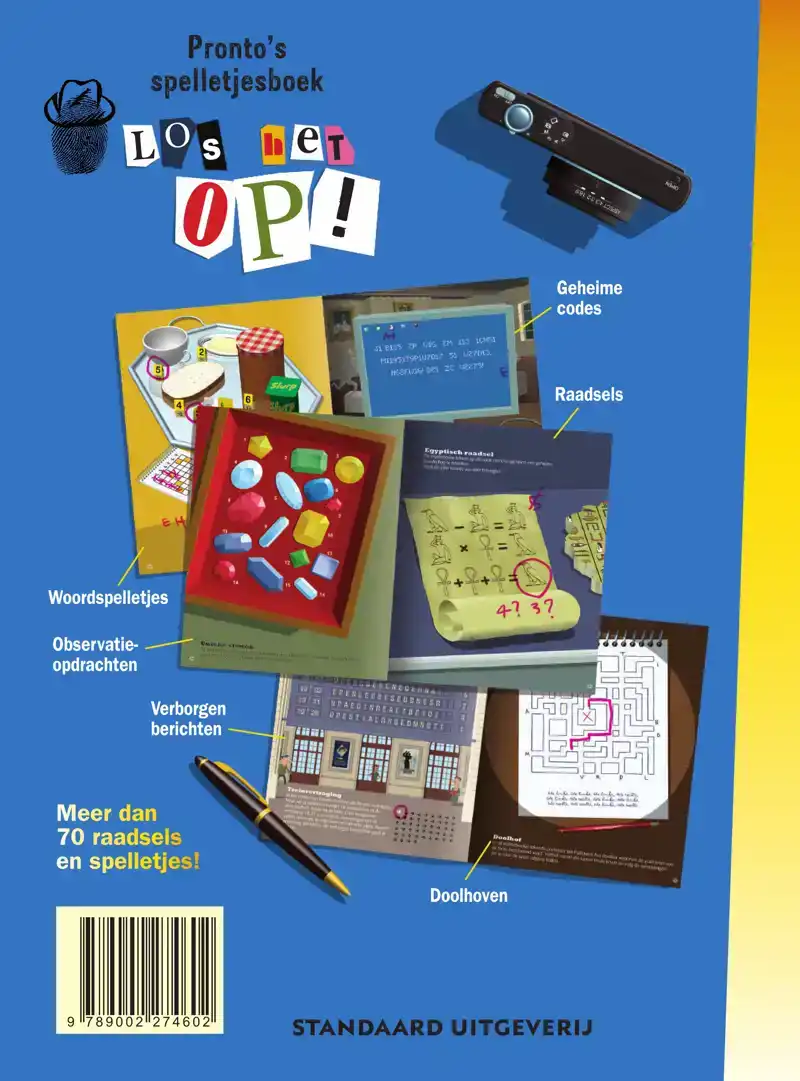 LOS HET OP! PRONTO'S SPELLETJESBOEK