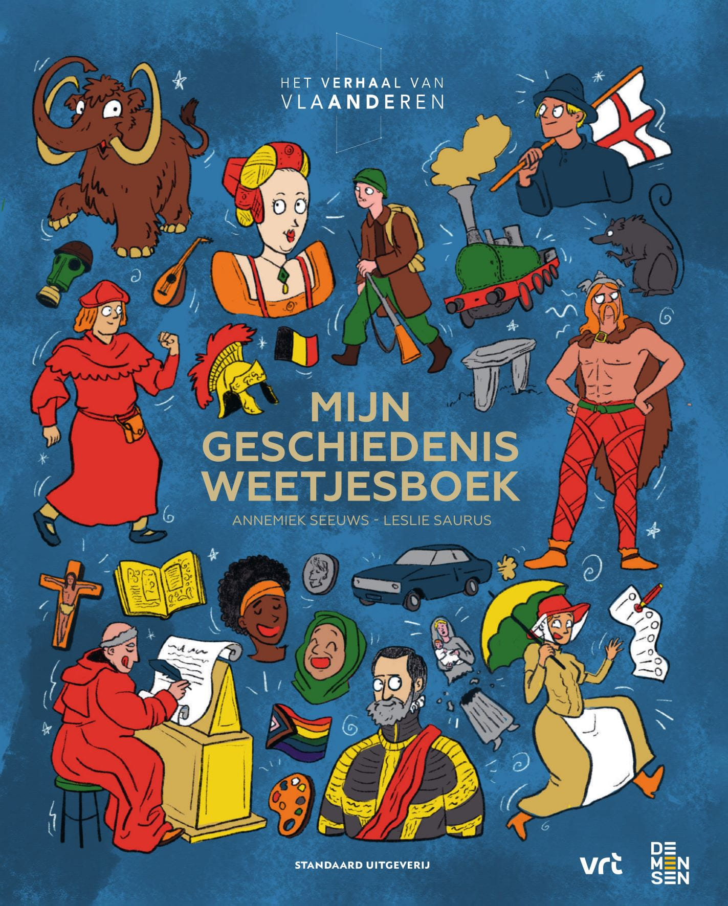 HET VERHAAL VAN VLAANDEREN: MIJN GESCHIEDENISWEETJESBOEK