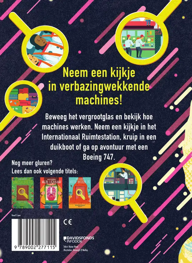 GROOT GLUURBOEK: MACHINES