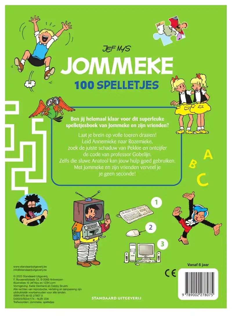 JOMMEKE 100 SPELLETJES 2023