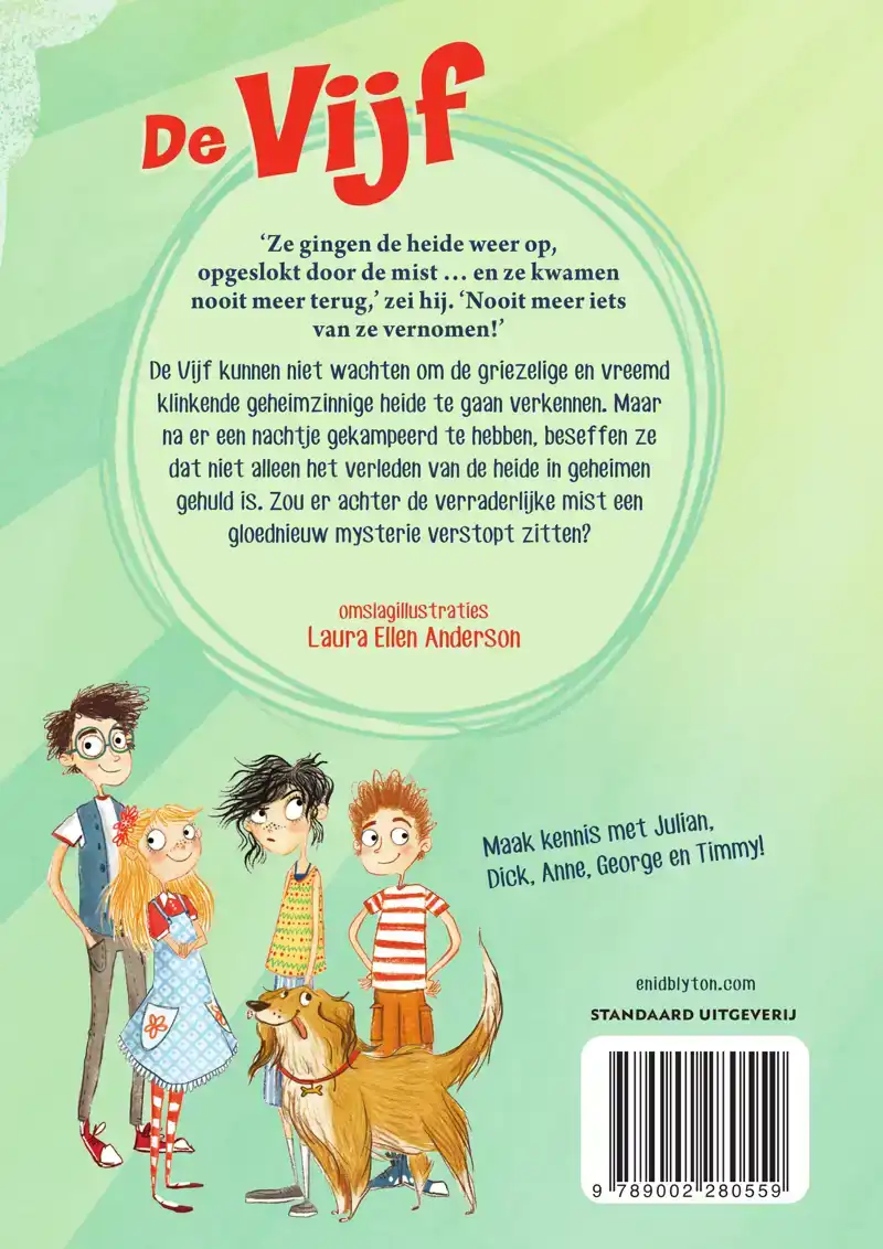 DE VIJF OP DE GEHEIMZINNIGE HEIDE