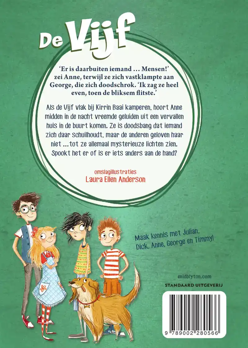 DE VIJF ZIJN IETS OP HET SPOOR