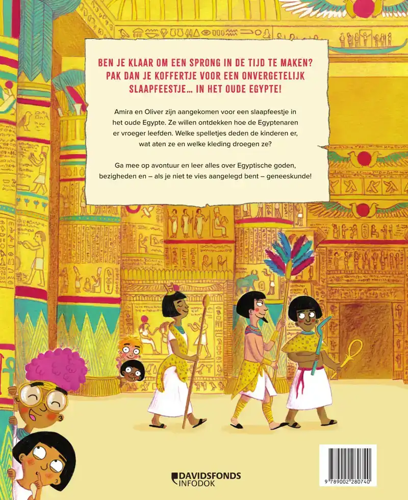 SLAAPFEESTJE IN HET OUDE EGYPTE