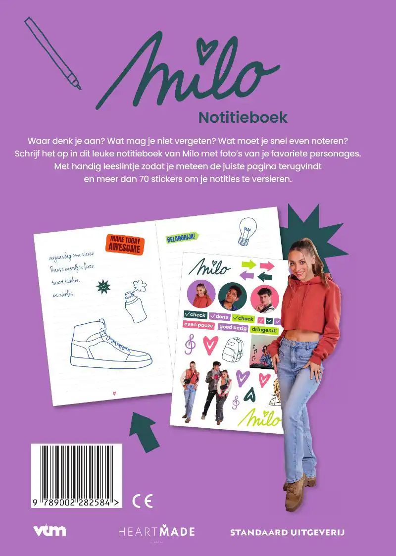 MILO NOTITIEBOEK