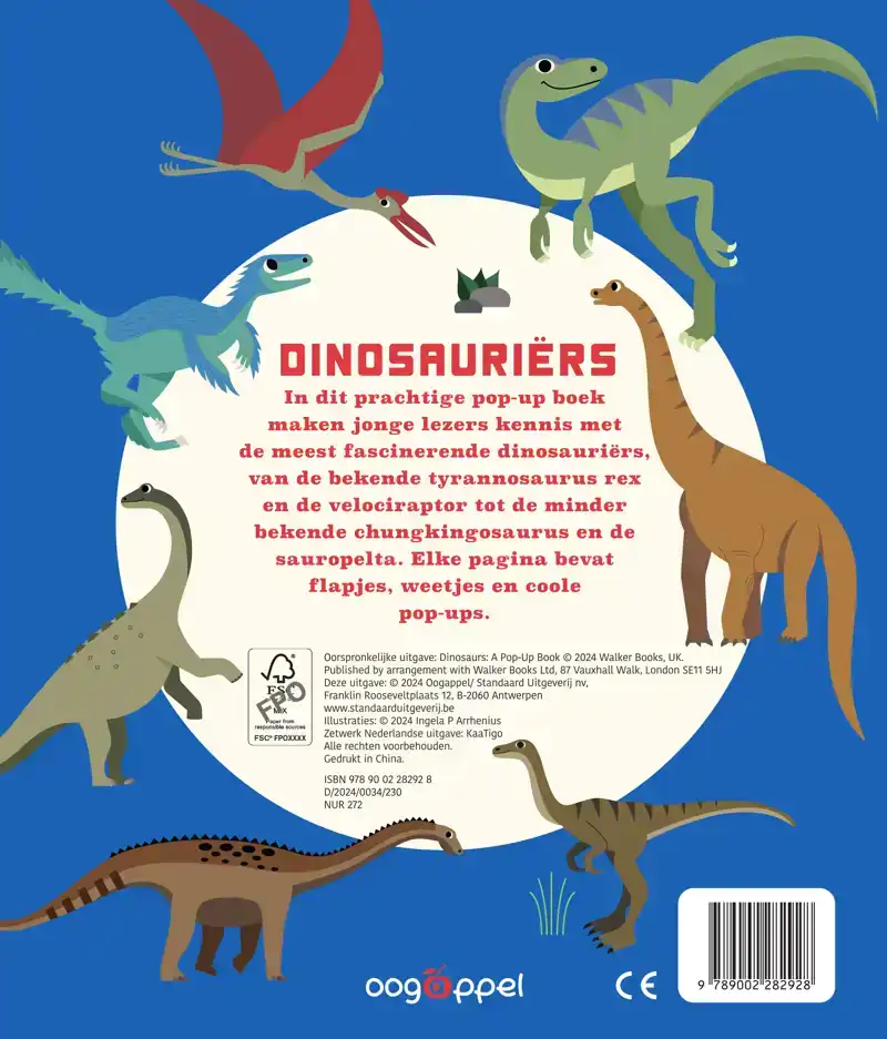 DINOSAURIERS EEN POP-UPBOEK