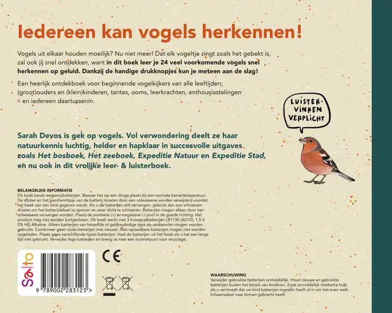 24 SNEL TE HERKENNEN VOGELGELUIDEN VAN BIJ ONS