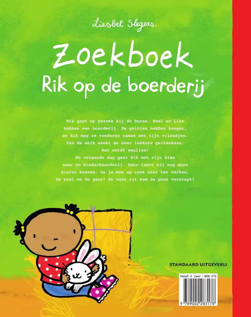 ZOEKBOEK RIK OP DE BOERDERIJ