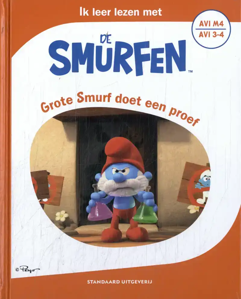 GROTE SMURF DOET EEN PROEF