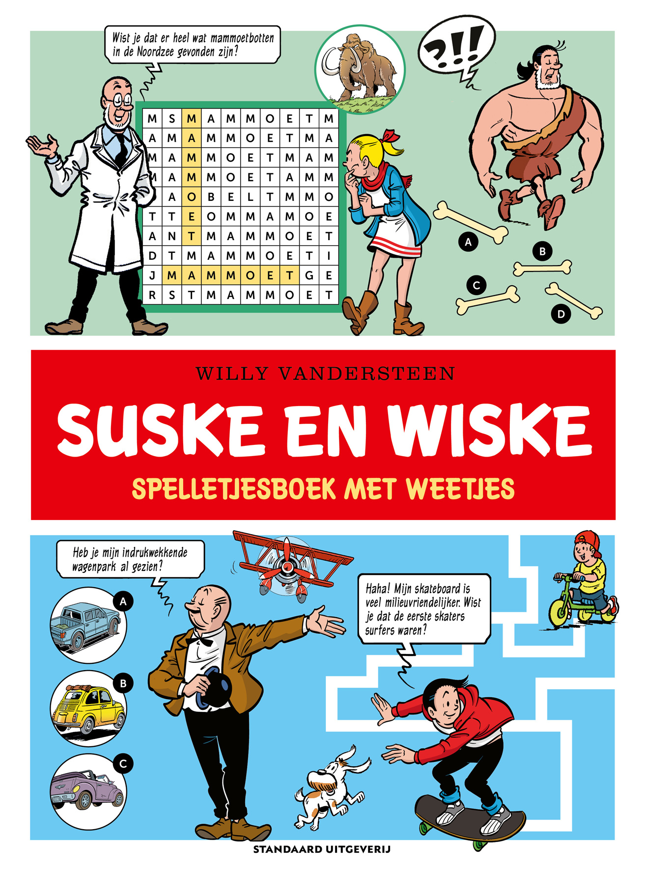 SUSKE EN WISKE: SPELLETJESBOEK MET WEETJES