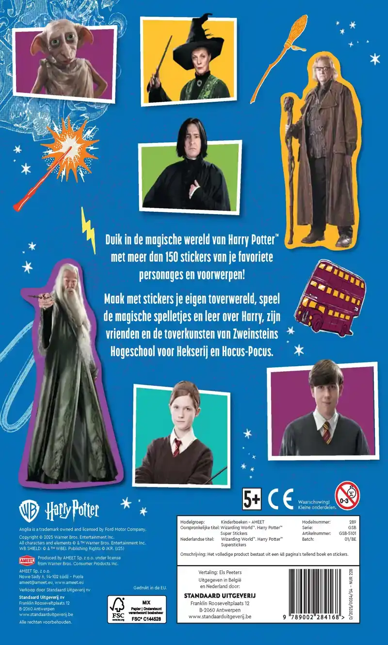 HARRY POTTER SUPERSTICKERS