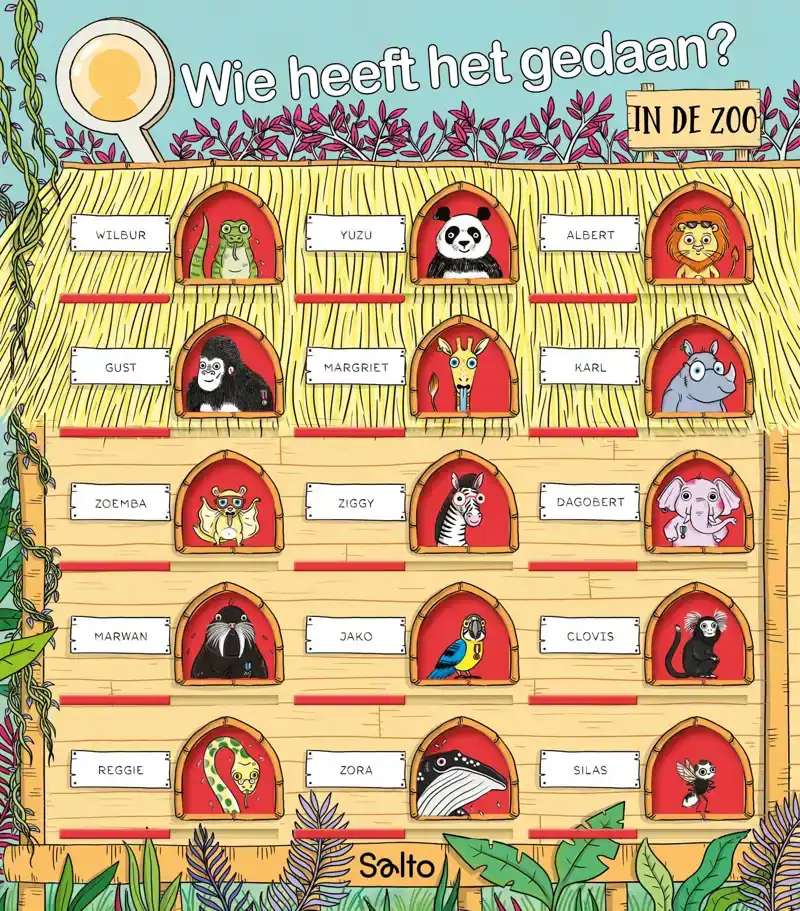 WIE HEEFT HET GEDAAN? IN DE ZOO