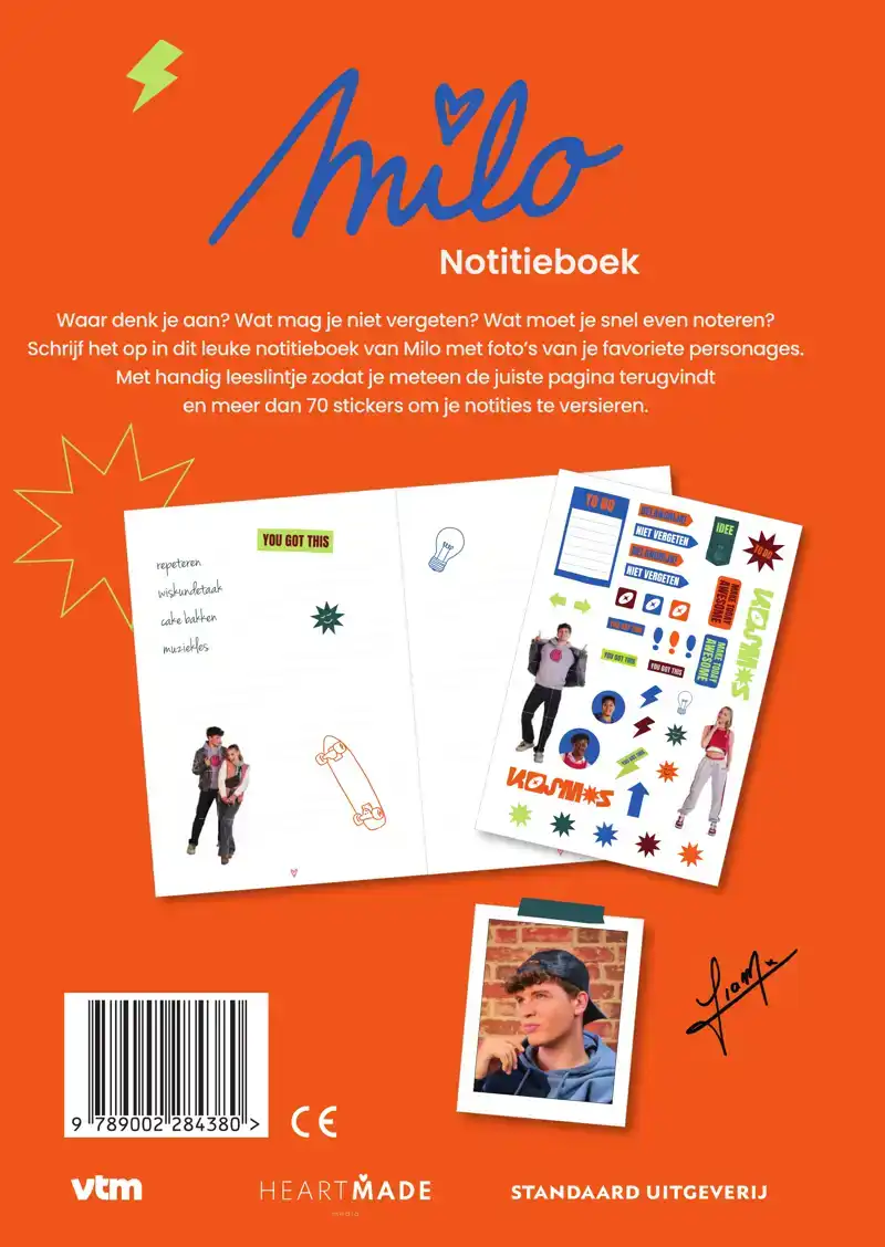 MILO NOTITIEBOEK LIAM