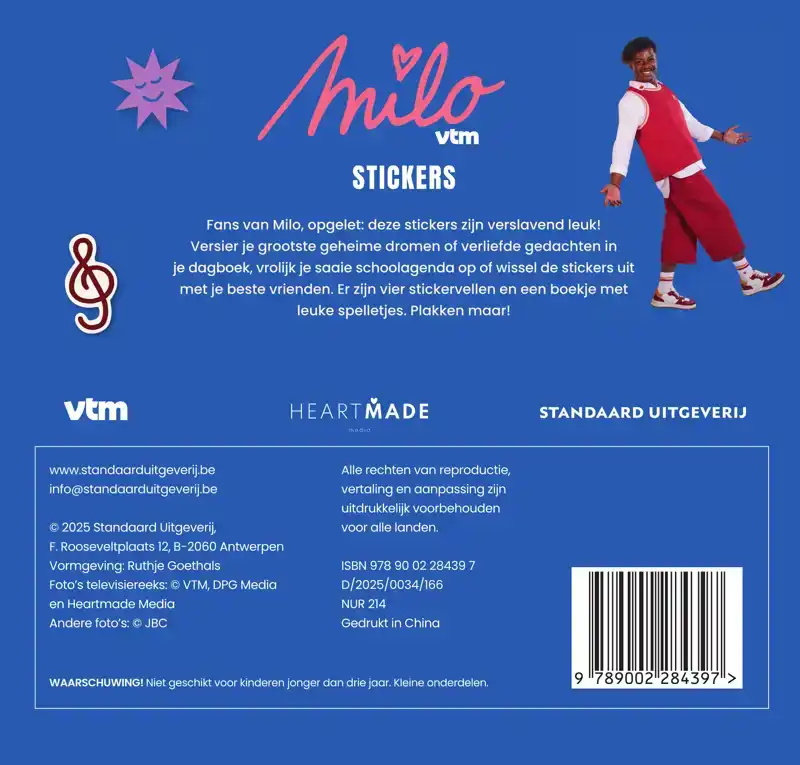 MILO - STICKERPOCHETTE