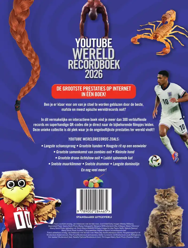 YOUTUBE WERELDRECORDBOEK 2026