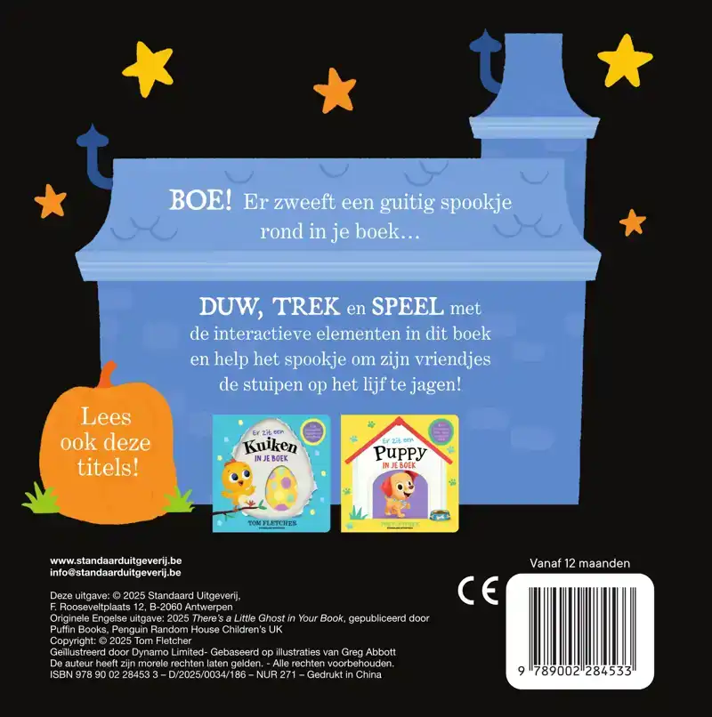 ER ZIT EEN SPOOK IN JE BOEK