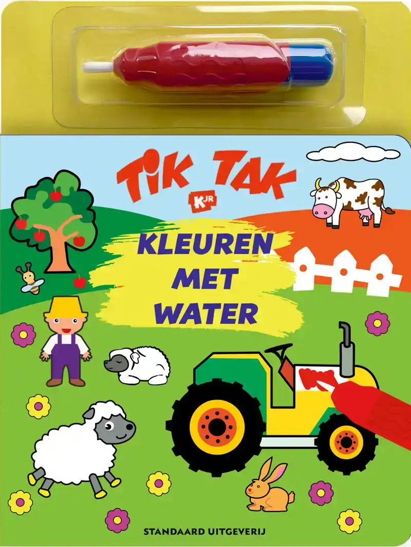 TIK TAK: KLEUREN MET WATER VOOR DE KLEINTJES