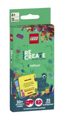 LEGO RECREATE ACTIVITY CARDS: NATUUR