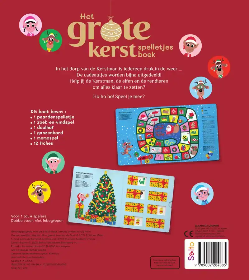 HET GROTE KERSTSPELLETJESBOEK