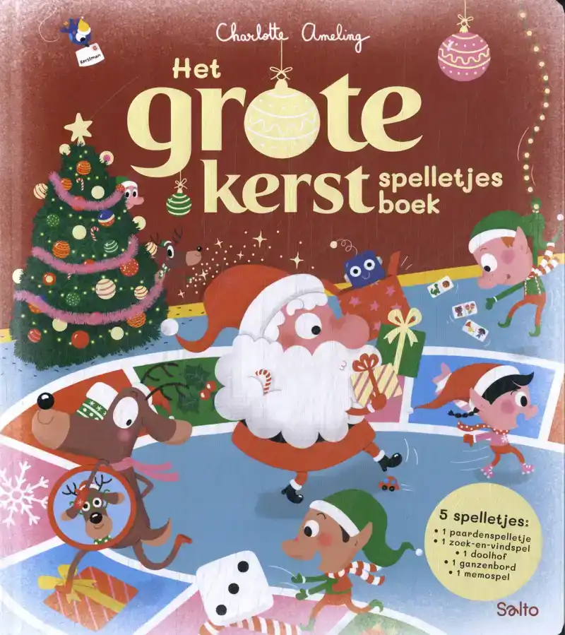 HET GROTE KERSTSPELLETJESBOEK