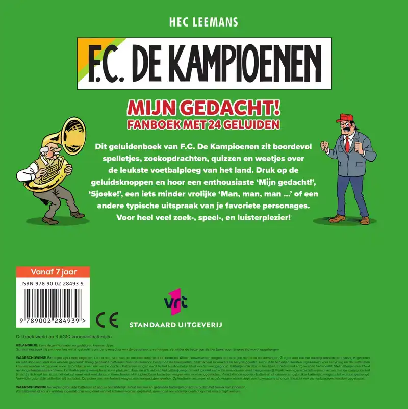 MIJN GEDACHT! FANBOEK MET 24 GELUIDEN