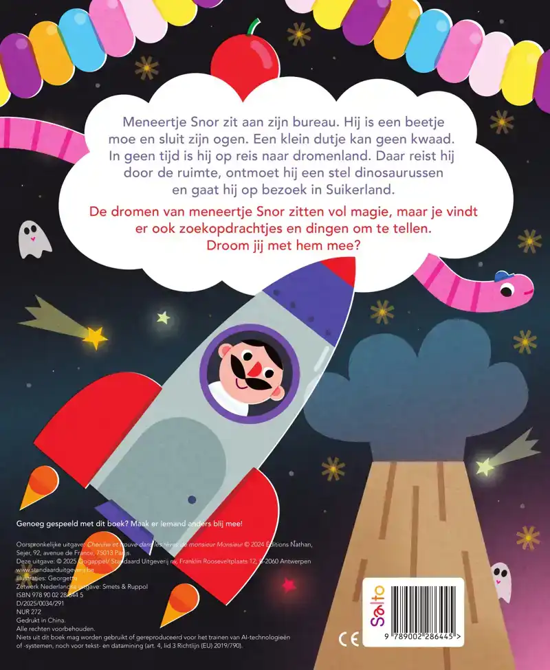 ZOEK EN VIND IN DE DROMEN VAN MENEERTJE SNOR