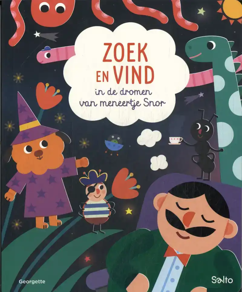 ZOEK EN VIND IN DE DROMEN VAN MENEERTJE SNOR