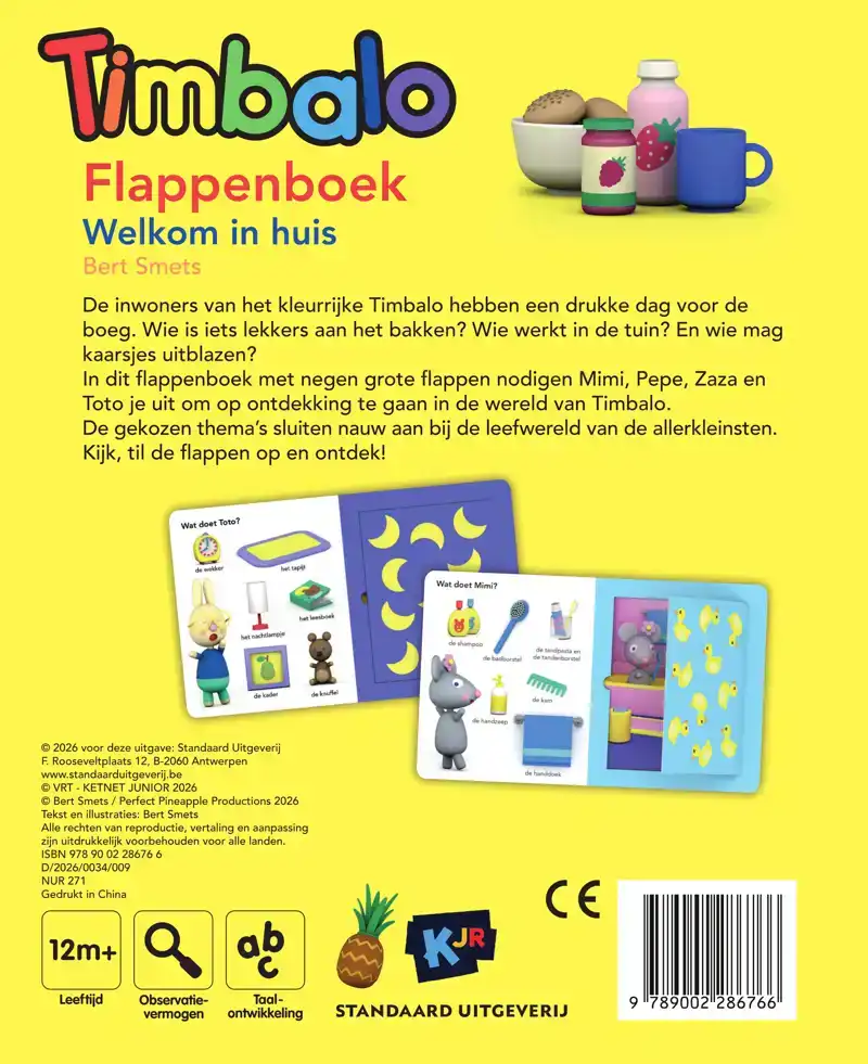 FLAPPENBOEK WELKOM IN HUIS