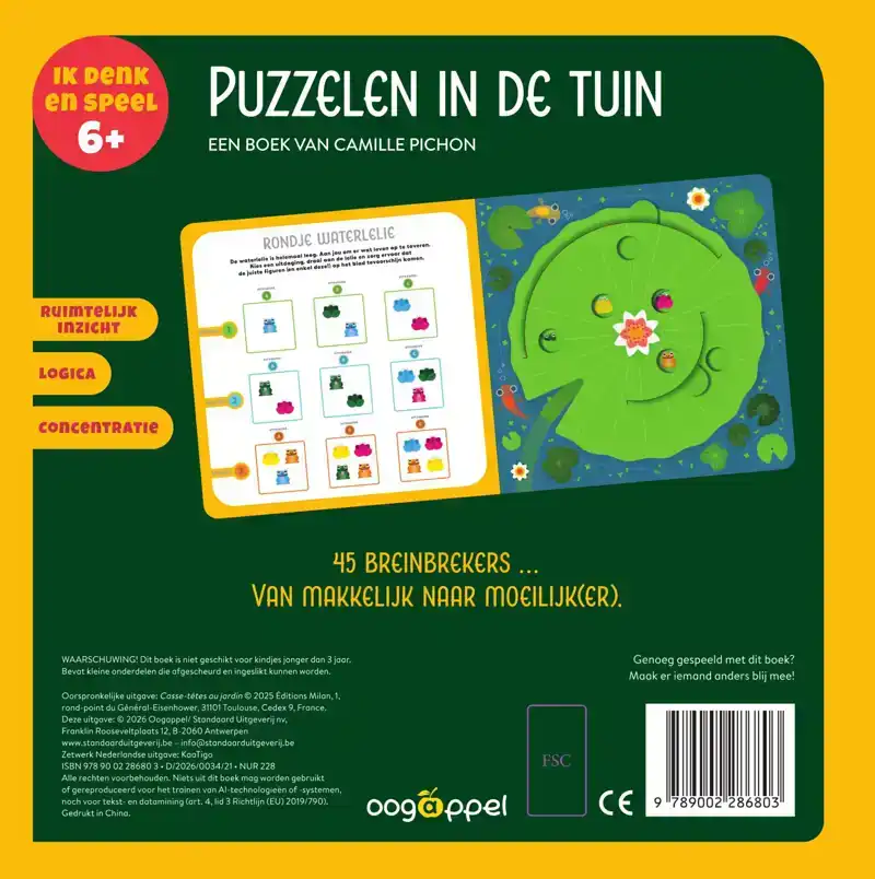 PUZZELEN IN DE TUIN