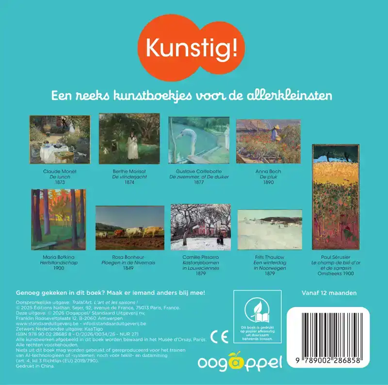 MIJN EERSTE BOEKJE OVER KUNST: SEIZOENEN