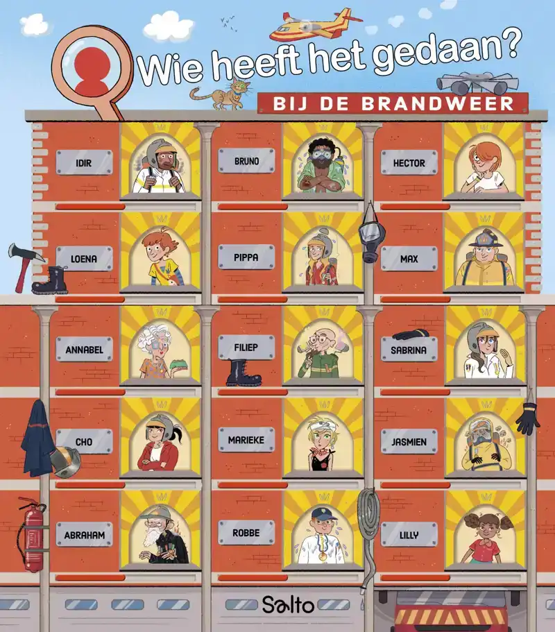 WIE HEEFT HET GEDAAN? BIJ DE BRANDWEER